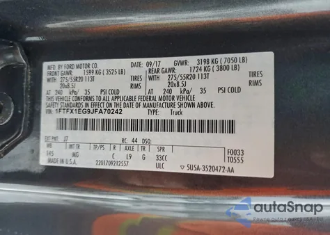 2018 Ford F150 Super Cab from USA, damaged, VIN 1FTFX1EG9JFA70242